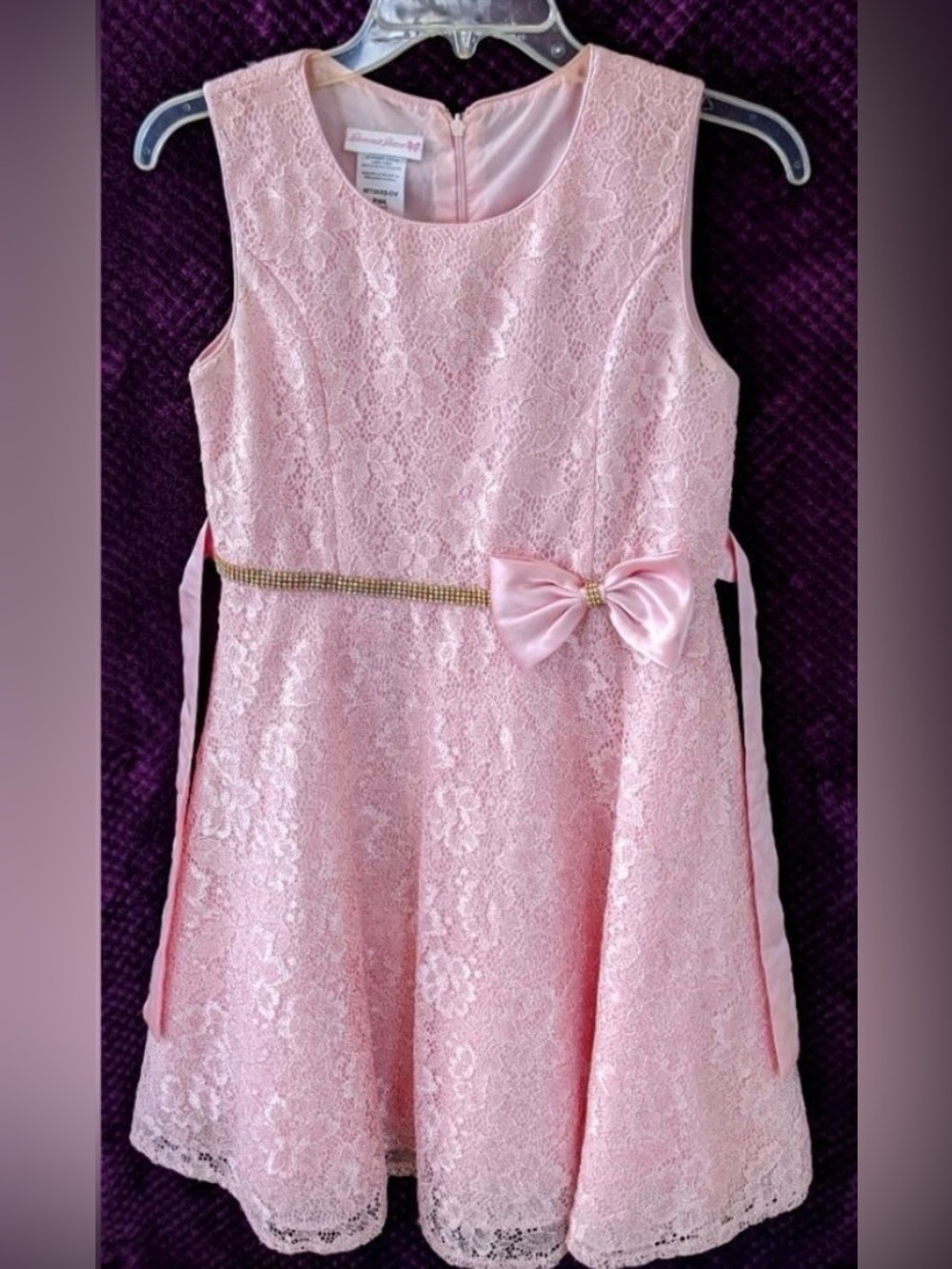 Bonnie Jean
Bonnie Jean Sleeveless All Over
Lace Dress - Picture 3 of 6